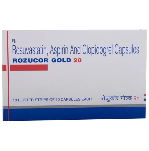 rozucor gold 20mg capsule 10's